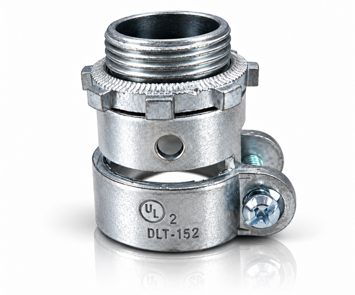 SQUEEZE BOX CONNECTORS STRAIGHT ZINC